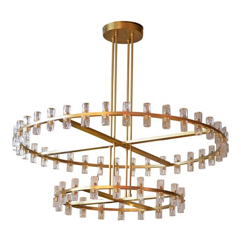 Restoration Hardware Arcachon Round 2 Tier Chandelier Chairish