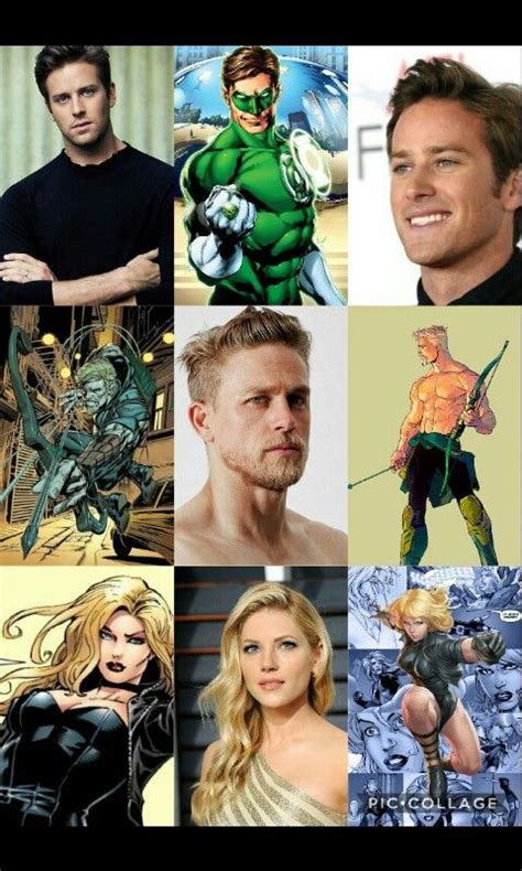My Dceu Fan Cast Armie Hammer Hal Jordan Green Lantern Charlie Hunnam