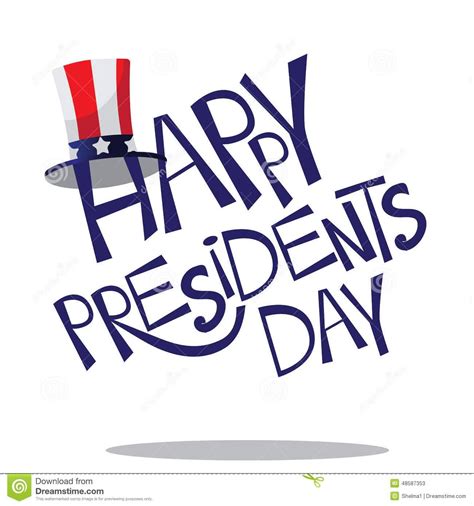15 memorial picture transparent stock presidents day professional designs for business and education. Happy Presidents Day Uncle Sam Hat Illustration