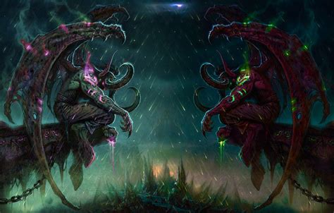 Wallpaper Fantasy Demons World Of Warcraft Images For Desktop