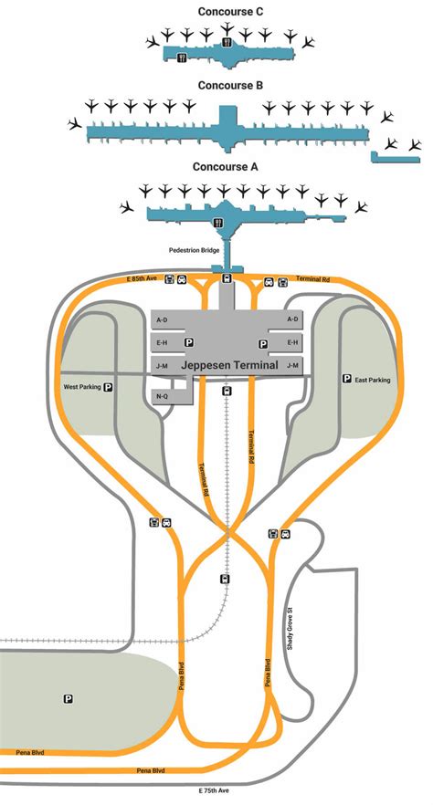 Denver Airport Transportation Transport Informations Lane