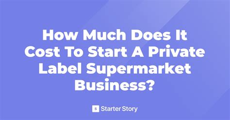 How much does it cost to start a business reddit. How Much Does It Cost To Start A Private Label Supermarket Business?