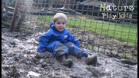 Kids Play Stuck In The Mud With Real Piggies Youtube