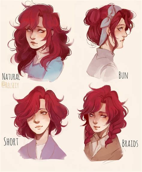 Hairstyles On Deviantart Short Hair Drawing How To