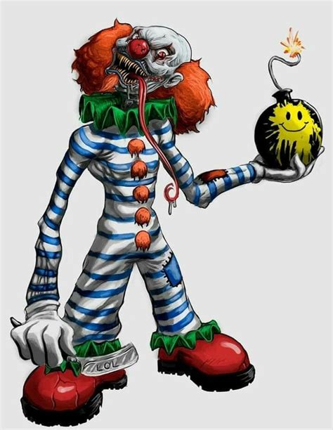 Pin On Creepy Evil Killer Clowns