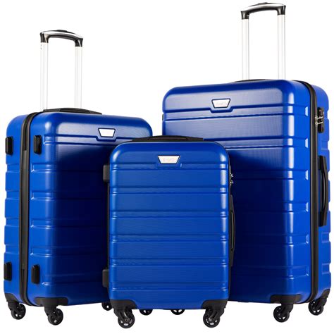 Luggage And Travel Gear Luggage Sets Coolife Luggage 3 Piece Set Suitcase