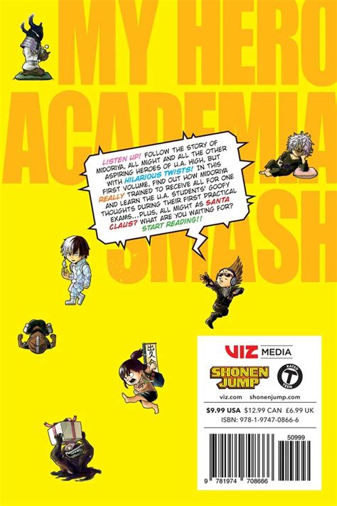 My Hero Academia Smash Manga Volume 1 Crunchyroll Store