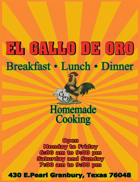 El Gallo De Oro Restaurant Downtown Ft Worth Granbury