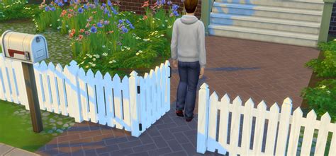 Sims 4 Metal Fence Cc