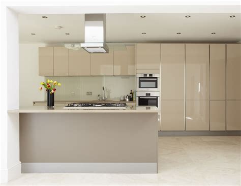 The cost of kitchen cabinets is $160 and $380 per linear foot. Cashmere colour from Konig Kitchens | Cashmere kitchen ...