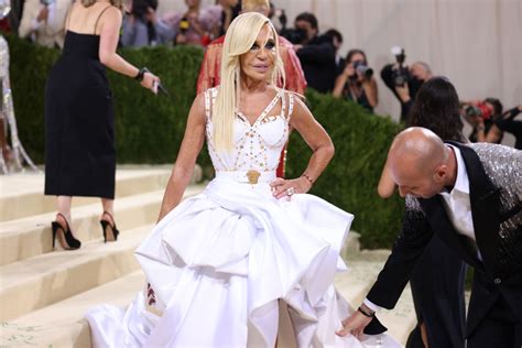 Donatella Versace And Maluma Channel The Wild West At Met Gala