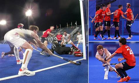 Team Gb S Men S Hockey Team Are Forced To Settle For A 2 2 Draw With Gold Medal Contenders