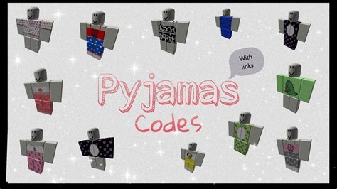Pyjamas Codes For Bloxburg With Links Roblox Teehee Youtube