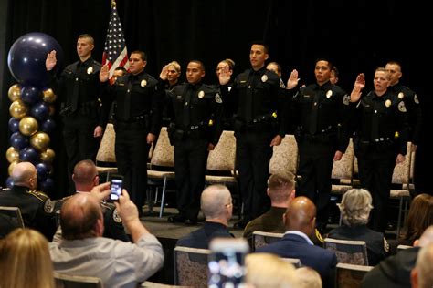 First Group Of Recruits Graduate From Henderson Police Academy Las