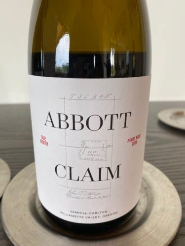 Abbott Claim Due North Pinot Noir Vivino France