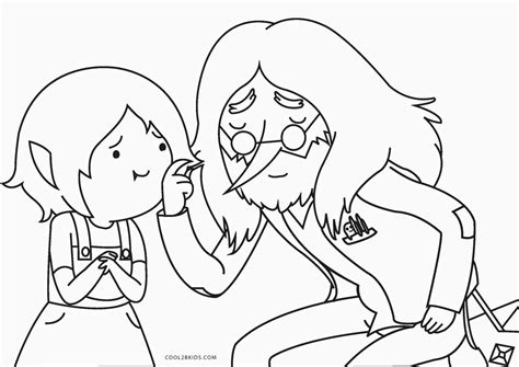 28 Adventure Time Coloring Pages Her Hos Undergrunnen