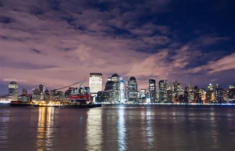 New York City At Night Free Stock Photo Public Domain Pictures
