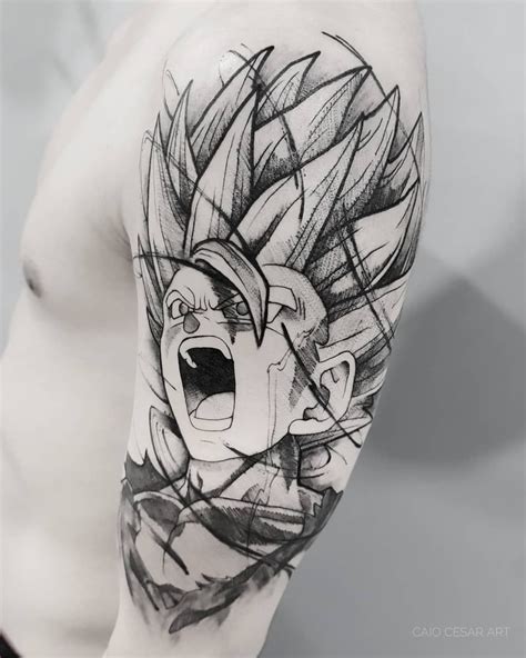 Flower Wallpaper For Walls 33 Goku Tattoo Designs Black And White