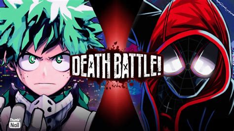 Izuku Midoriya Vs Miles Morales Death Battle By Nintendgod29 On Deviantart