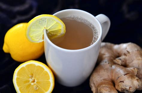 Detoxing With Lemon And Ginger Tea Health And Wellness
