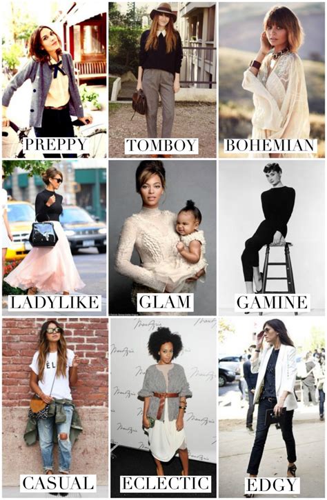Style 101 How To Define Your Personal Style Types Of Fashion Styles