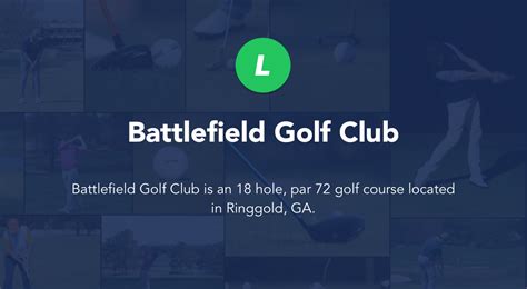 Battlefield Golf Club Ringgold Ga Local Golf Spot