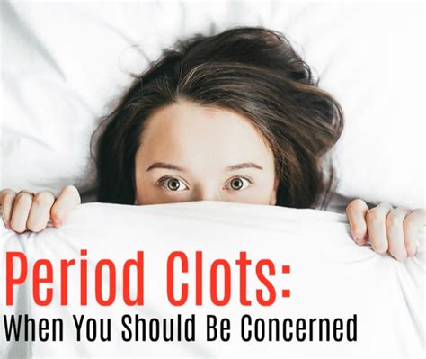 Period Clots When You Should Be Concerned Healdove
