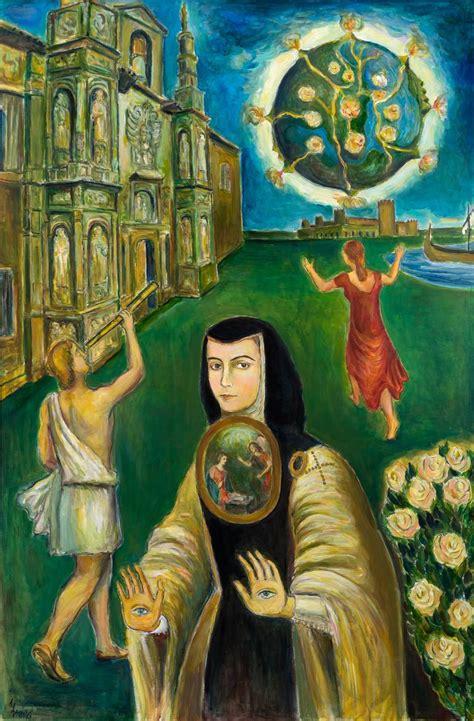 Sonnet Of Sor Juana Ines De La Cruz Painting By Yurihito Otsuki