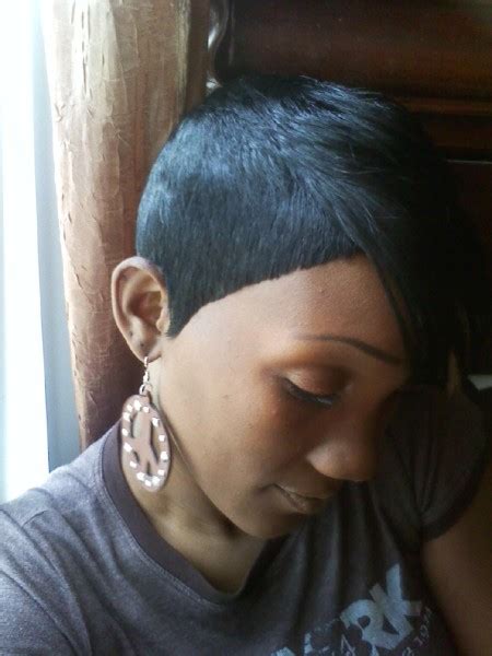 Shondras Quick Weave Hairstyles Side View Thirstyroots