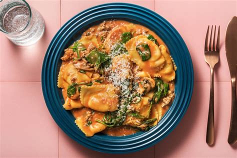 Ravioli mit Spinat - Ricotta - Füllung Rezept