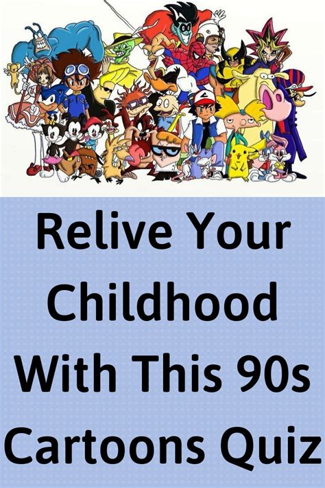 Relive Your Childhood With This 90s Cartoons Quiz Cartoons Quiz 90s