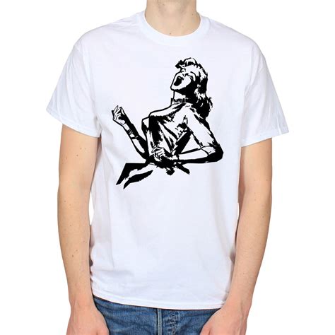 Stoned 50s Pin Up Laughing Beauty High Vintage Retro T Shirt In T Shirts From Mens Clothing On