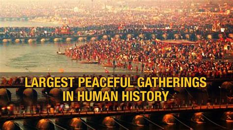 5 Largest Human Gatherings Ever Occurred YouTube