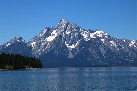 Mount Moran Mount Moran And Jackson Lake Grand Teton Nati Flickr