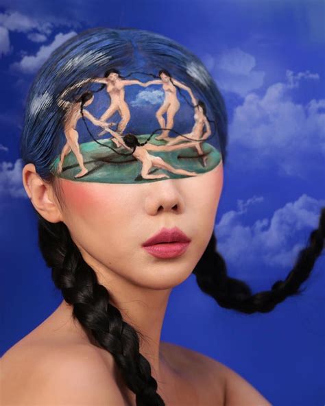 Dain Yoon Dain Yoon Optical Illusions Faces Face Art
