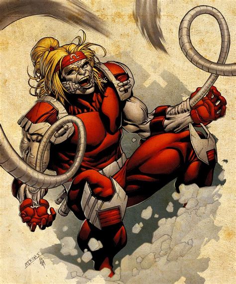 Omega Red Dc Comics Art Marvel