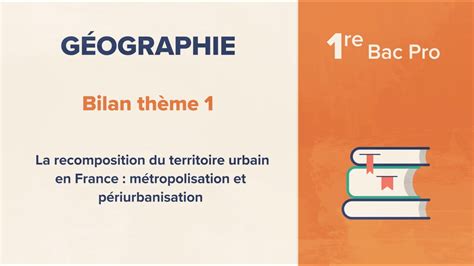 La Recomposition Du Territoire Urbain En France Métropolisation Et