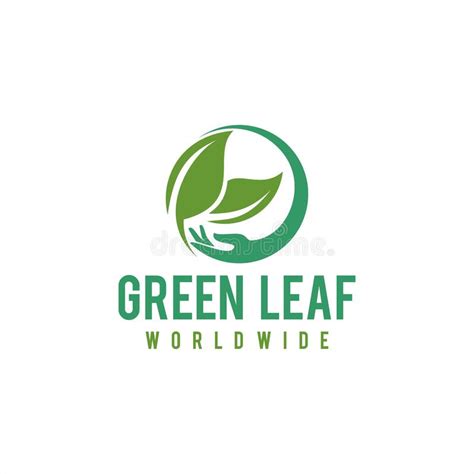 Natural Green Leaf Ecology Nature Element Vectorgreen Ecology Logo
