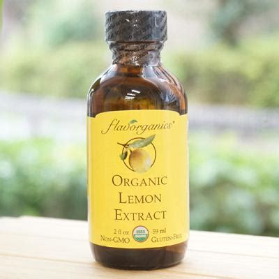 Flavorganics Ml Organic Lemon Extract A G