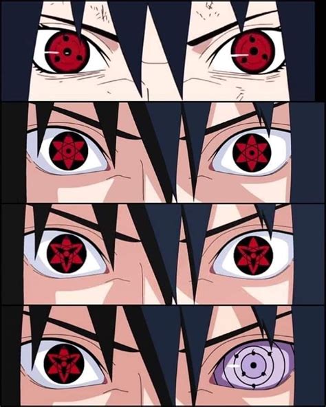 Sasuke All Eyes Naruto Uzumaki Art Sasuke Sharingan Mangekyou Sharingan