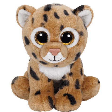 Ty Inc Beanie Boo Plush Stuffed Animal Medium Freckles The Leopard 10