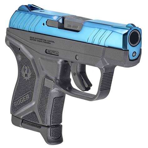 Ruger Lcp Ii 380 Auto Acp 275in Sapphire Pvd Pistol 61 Rounds