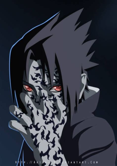 Sasuke Curse Mark By Akira On Deviantart Shippuden Sasuke Uchiha Naruto Anime Sasuke