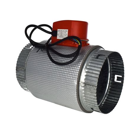 240v Metal Drive Open Drive Closed Motorised Zone Damper Qae