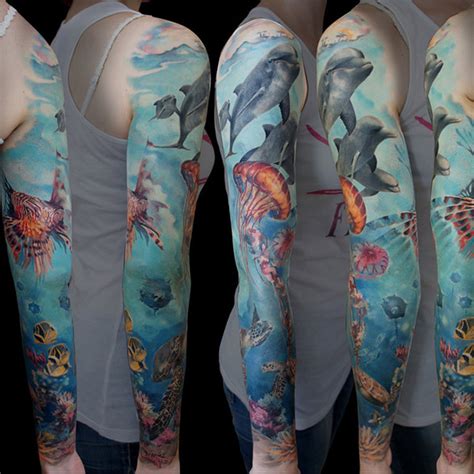 You need to analyse and visualise how a tattoo will look on your body. Marine Life Inspired Tattoos in Honor of National Ocean ...