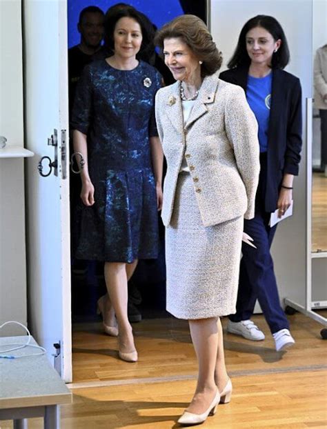 Queen Silvia And Finlands First Lady Visited The Nordic Museum