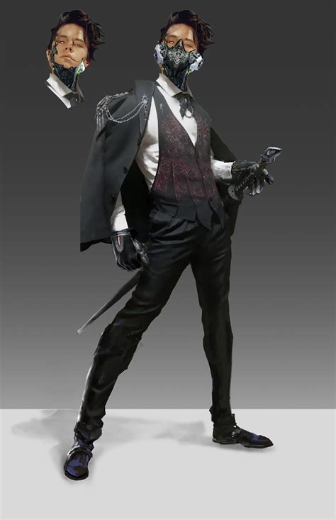 The Gentleman Pearson Sweeney Cyberpunk Character Cyberpunk