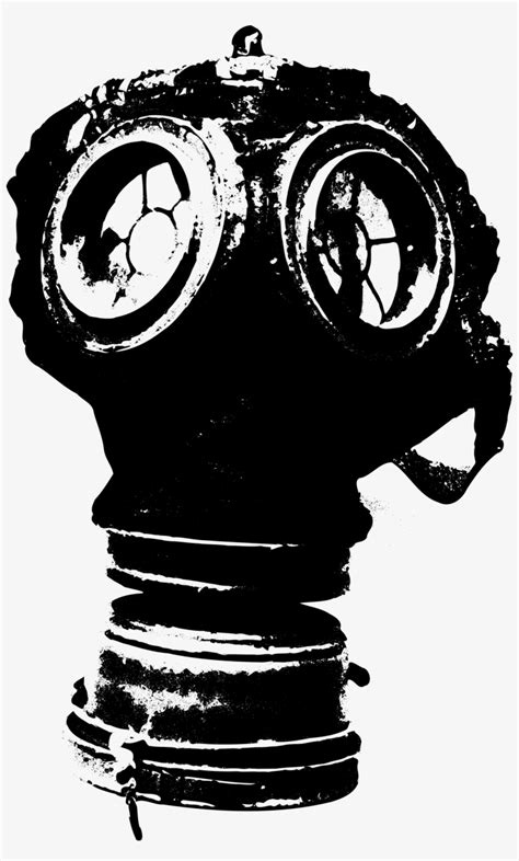 gas mask monochrome clip art public domain vectors clip art library