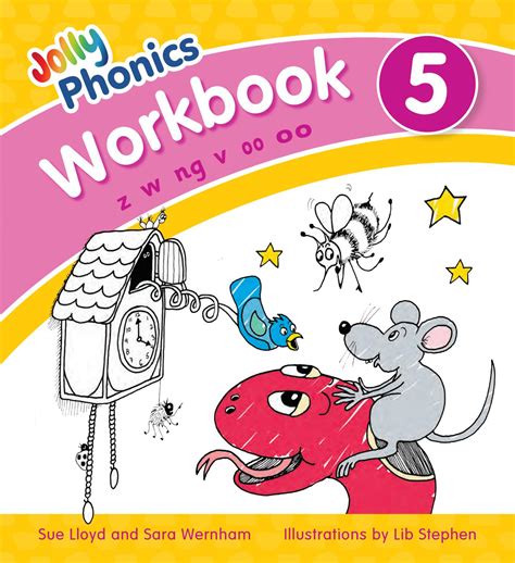 Jolly Phonics Workbook 5 Jl6550 British English Precursive By Jolly