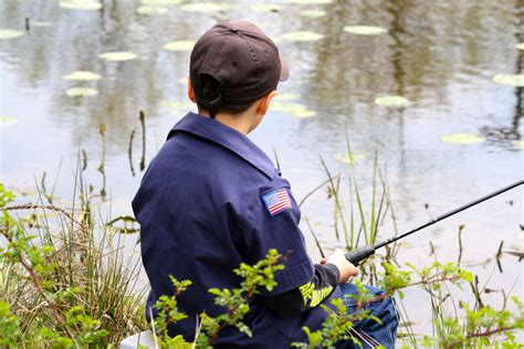 Free Picture Young Boy Fishing